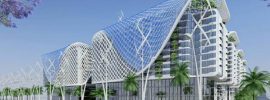 ソーラーパネルに屋上農園。2019年、カイロに完成予定の未来マンション