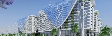 ソーラーパネルに屋上農園。2019年、カイロに完成予定の未来マンション