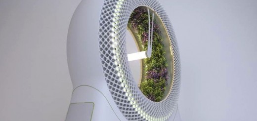 この菜園、回転します。NASAが考案した栽培システムをミラノのデザイナーがおしゃれに！