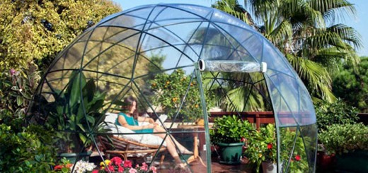 癒しのグリーンタイムを過ごそう。丸い温室「Garden Igloo」で