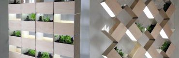 20個の箱で作るプランター菜園「Herb²」。変形させて、違う表情を楽しもう